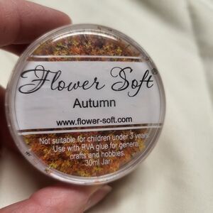 Flower Soft Autumn Scrapbooking Embellishing Powder Flocking 30ml